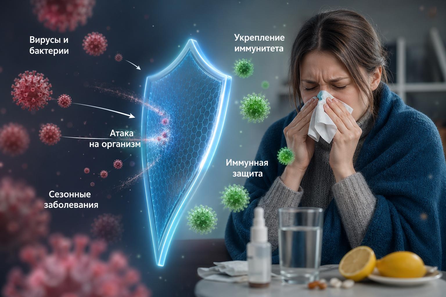 Роль иммунитета в сезонных заболеваниях: как организм переживает смену времени года